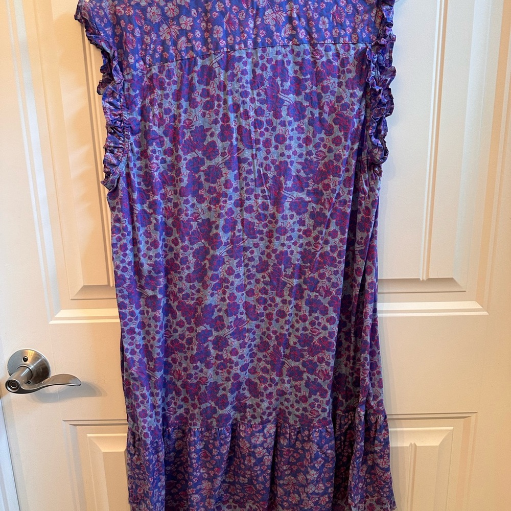 Vineyard Vines Purple Floral Dress - Picture 3 of 3